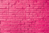 Magenta Rough Brick Wall Background/ Texture