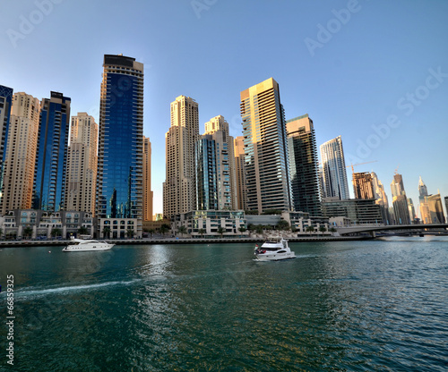 Skyscrapers in Dubai  United Arab Emirates