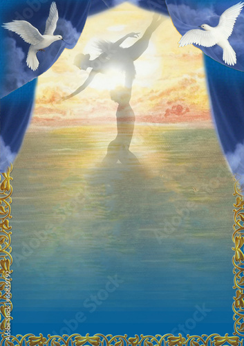 Ballet Sunset Border