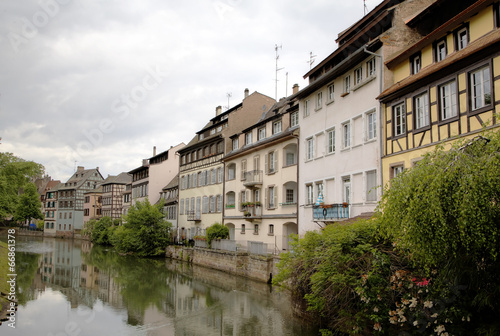 Timber framing houses of district "la Petite France". Strasbourg