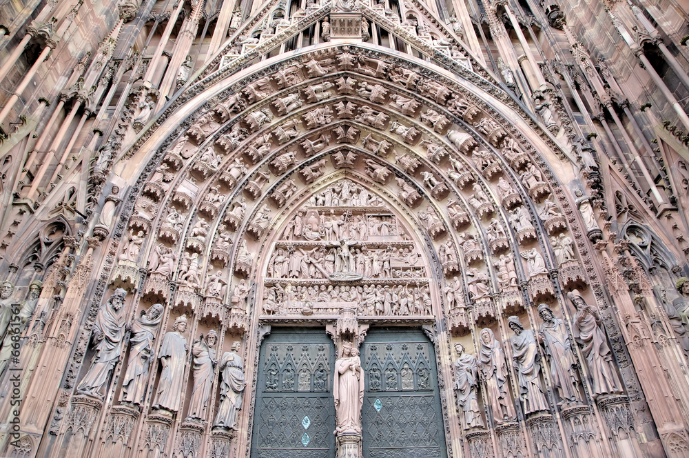 Cathedral of Our Lady. Strasbourg, France