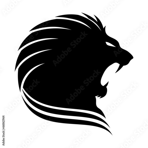 Fototapeta Naklejka Na Ścianę i Meble -  Lion sign.