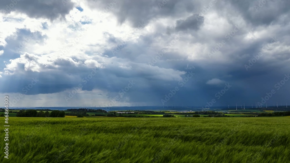 Beginning of a Storm Timelapse 4K Beginning of a Storm Timelapse 4K