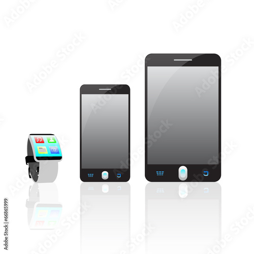 Mobile devices vector