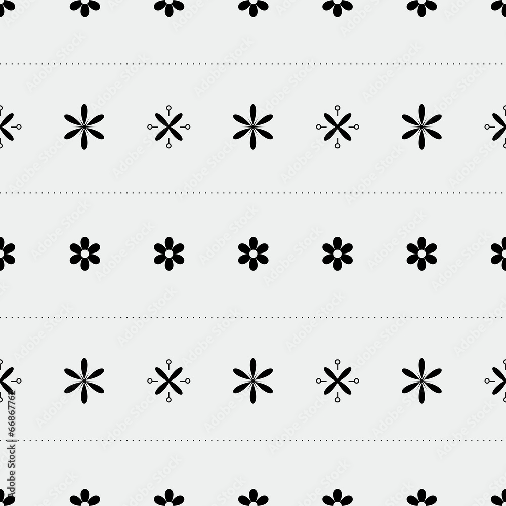 Flowers seamless pattern Flowers seamless pattern