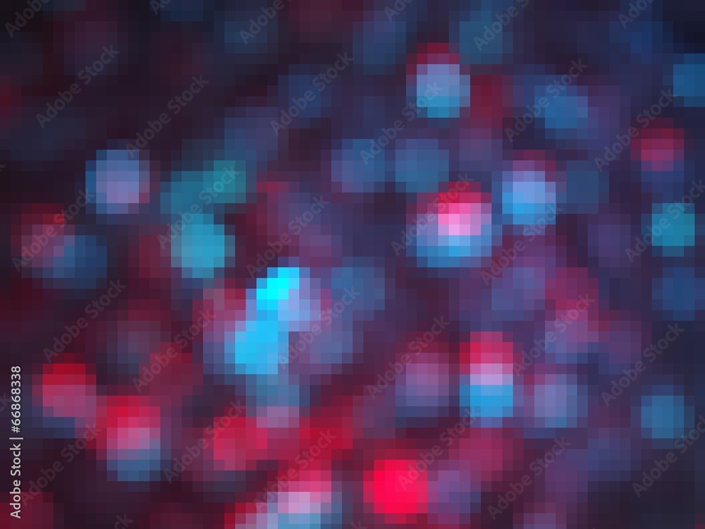 Blue red Color Pixels Background