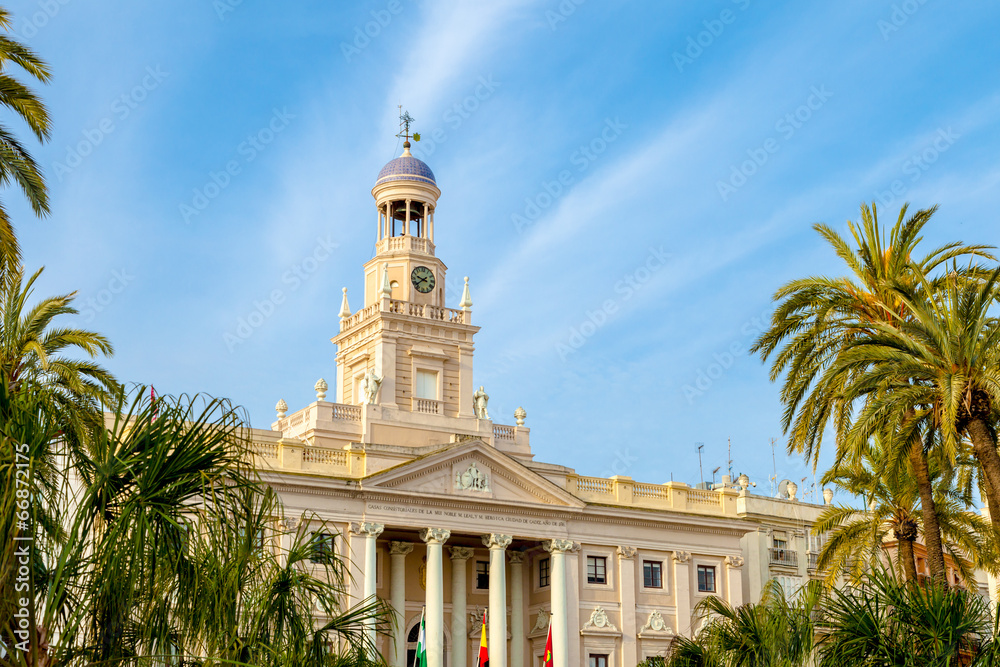 City hall of Cadiz, Spain