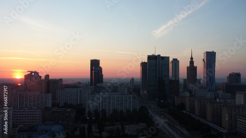 Warsaw sunrise © marchello74