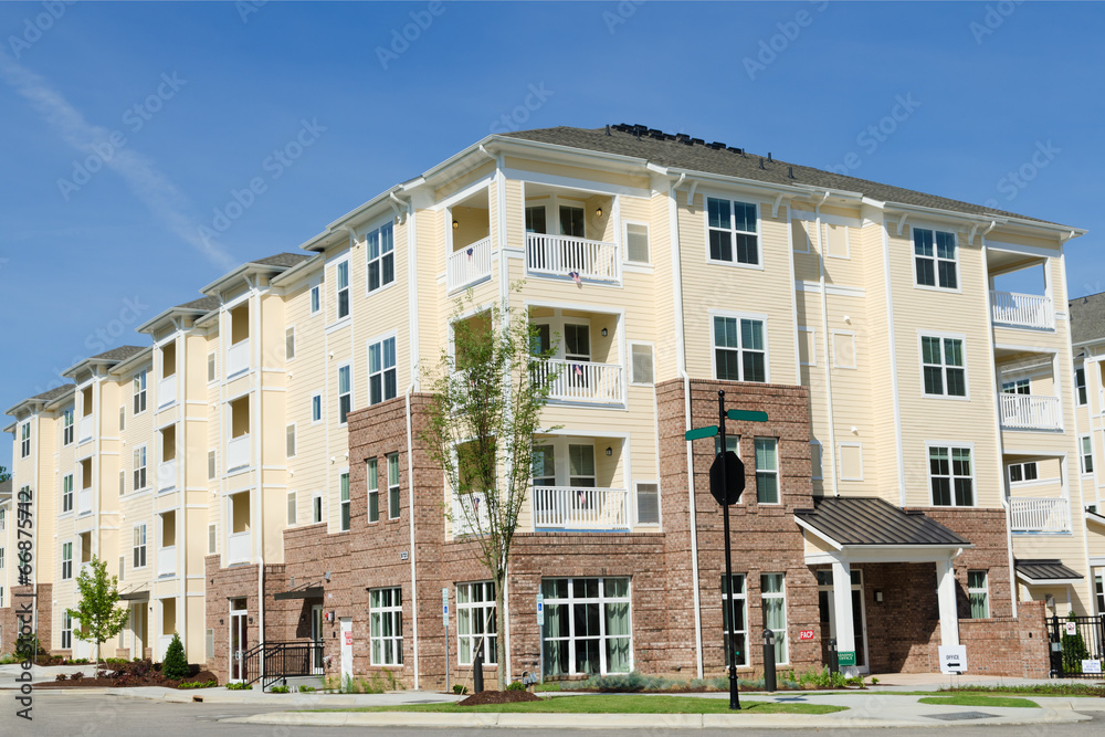 Suburban appartment building Suburban appartment building