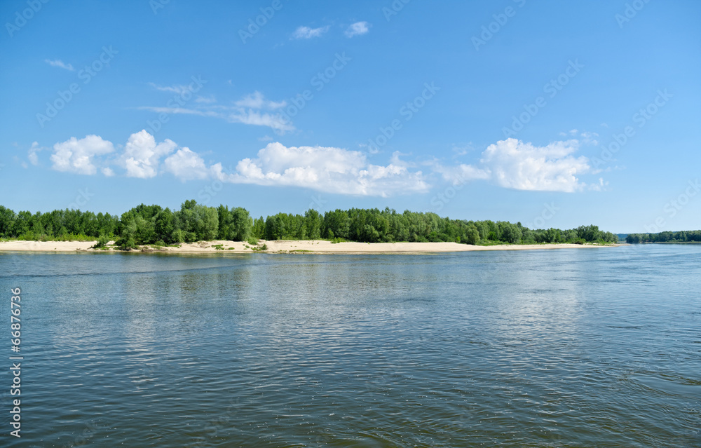 Poland river Vistula.