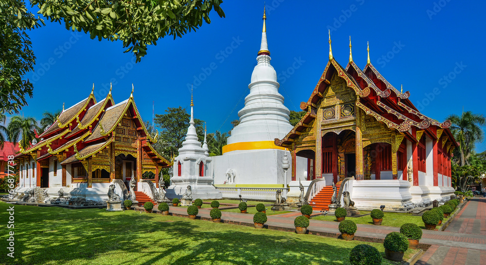 Naklejka premium Wat Phra Singh
