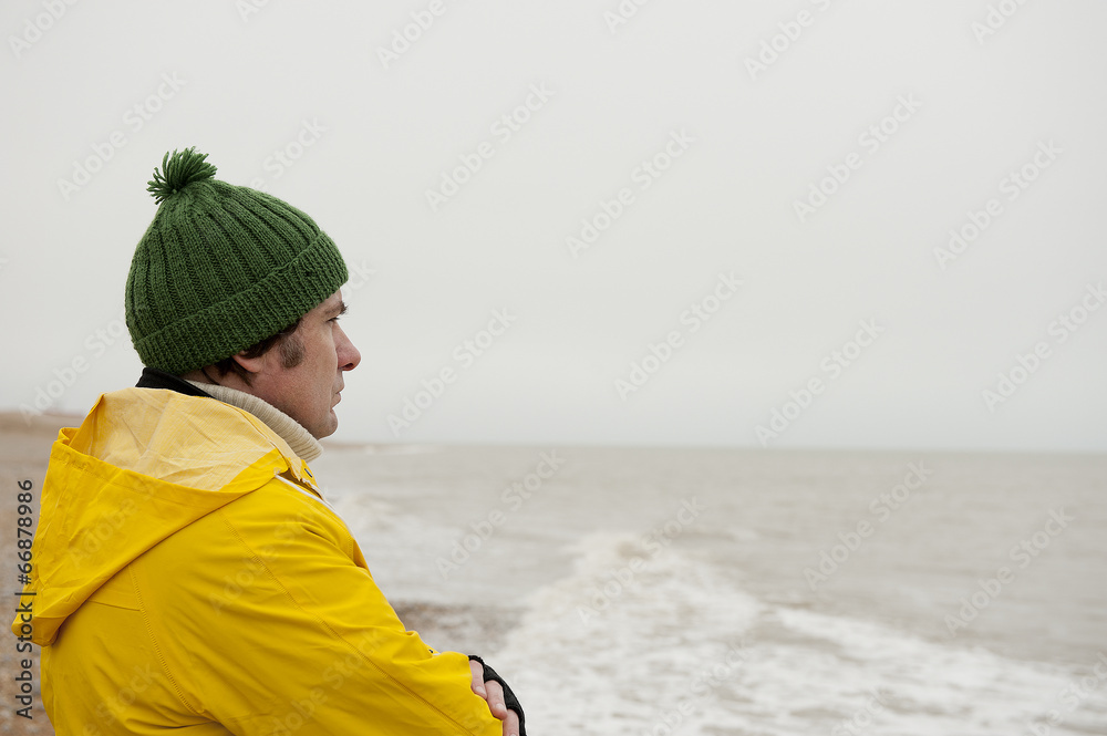 Pensive Sea Fisherman