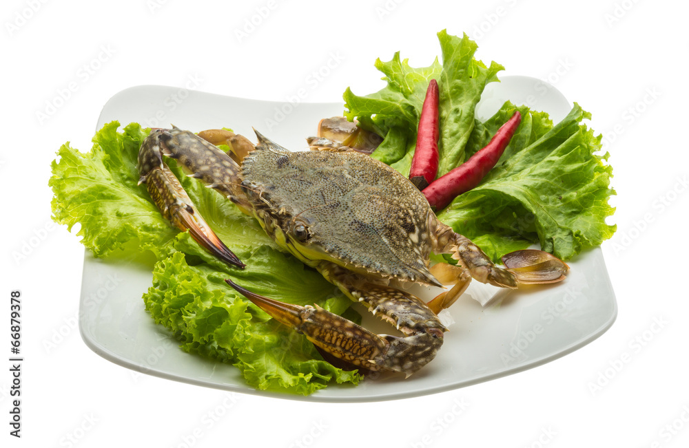 Raw crab Raw crab