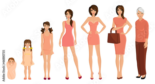 Generation woman set