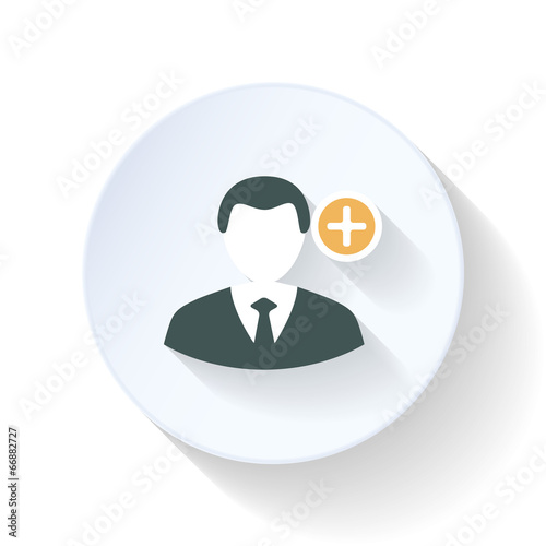 Append contact flat icon Free Download Append contact flat icon - GFXLoad