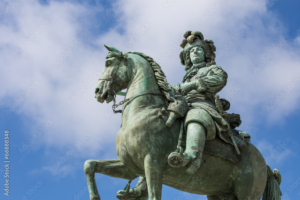 Louis XIV Sculpture in Versailles