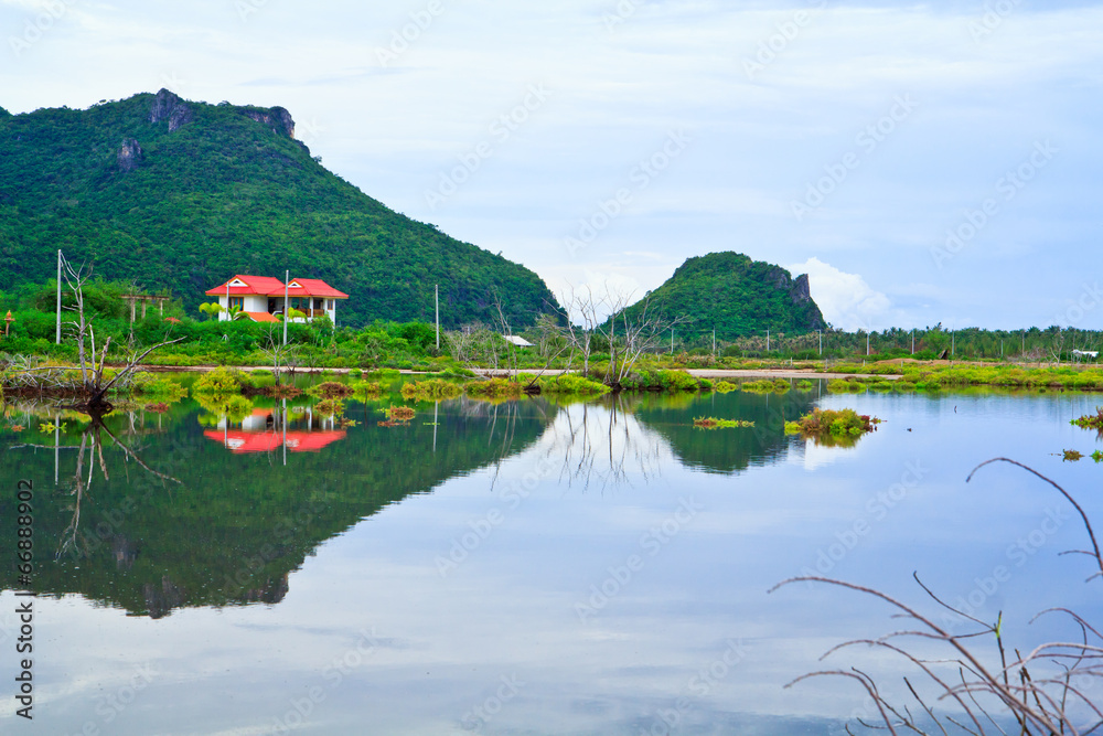 Landscape at the countryside