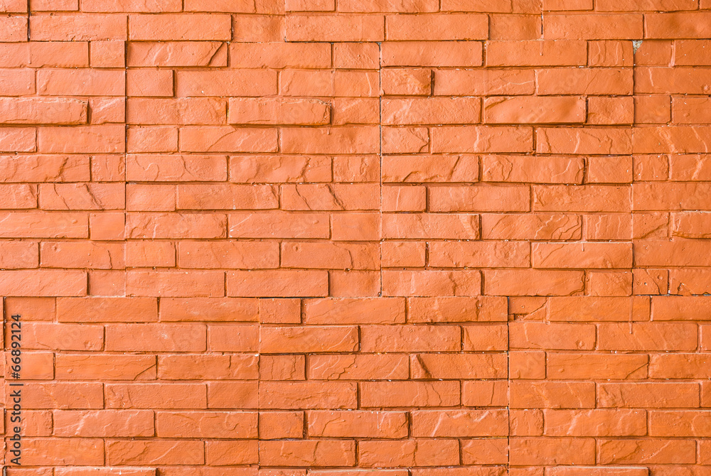 Orange Rough Brick Wall Background/ Texture Orange Rough Brick Wall Background/ Texture