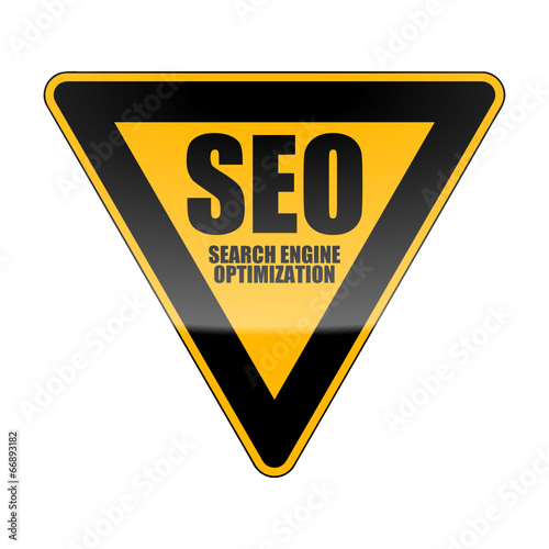 verkehrszeichen orange seo search engine optimization I