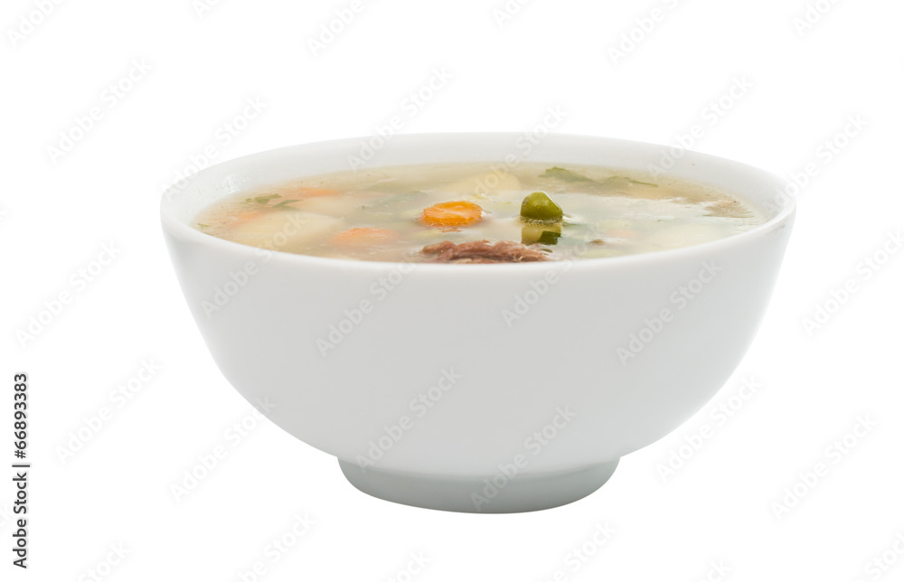 soup with fresh vegetables soup with fresh vegetables
