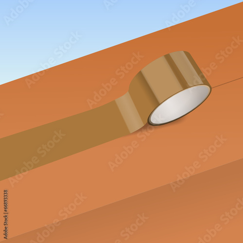 paketklebeband auf karton II