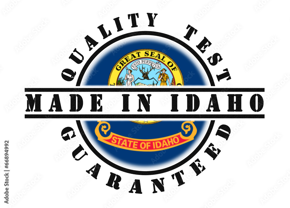 Quality test guaranteed stamp Quality test guaranteed stamp