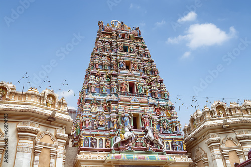 Canvas Print Sri Mahamariamman Temple, Kuala Lumpur - Malaysia