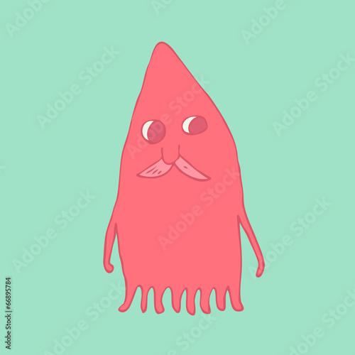 character emotions vector illustration, hand-drawing