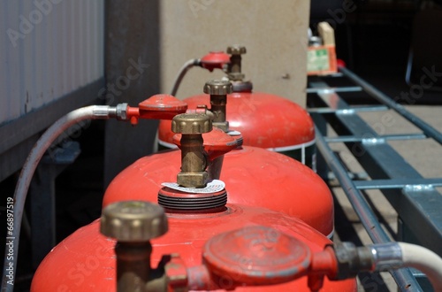 Bouteilles de gaz