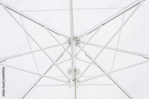 White awning