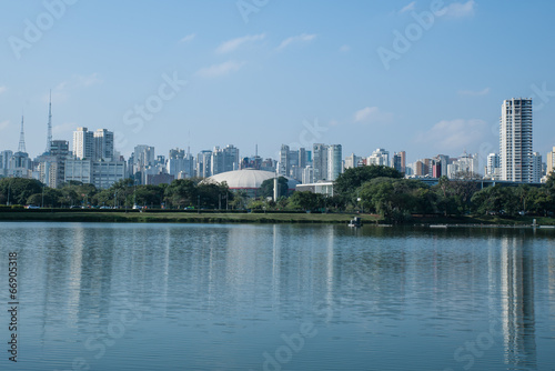 Ibirapuera park in Sao Paulo  Brazil