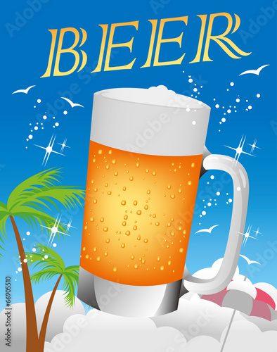 Beer illustration icon