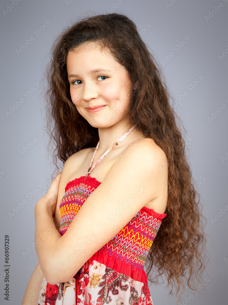 young girl portrait young girl portrait