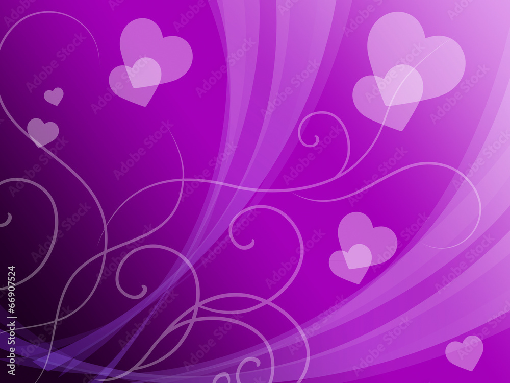 Elegant Hearts Background Means Delicate Passion Or Fine Wedding Elegant Hearts Background Means Delicate Passion Or Fine Wedding