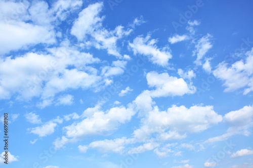 Blue sky and clouds