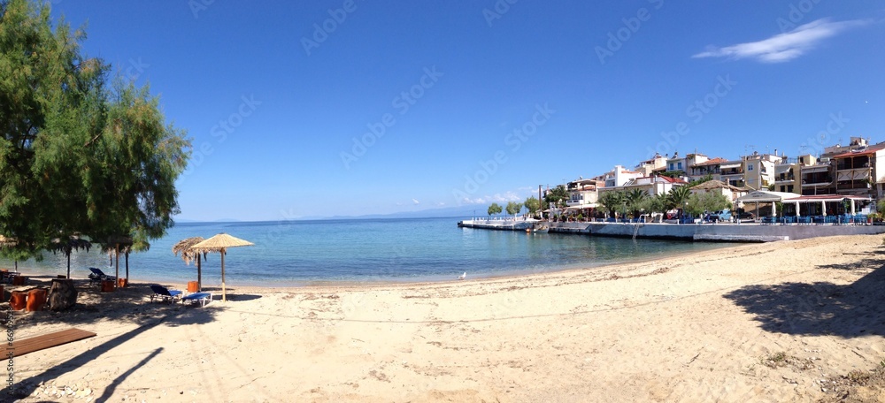 Fototapeta premium skala marion Thassos Greece