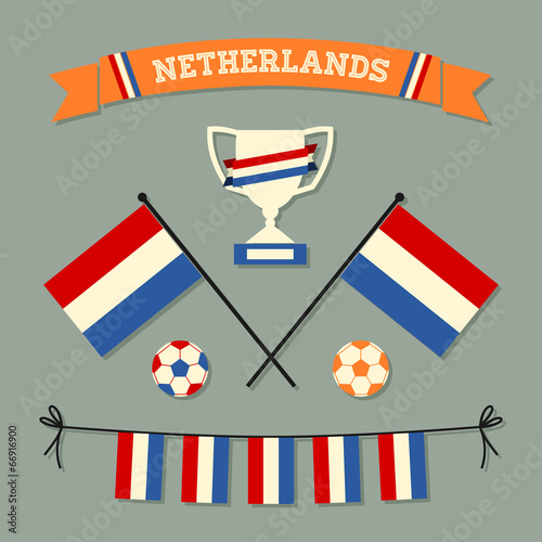 Netherlands Football Icons Collection