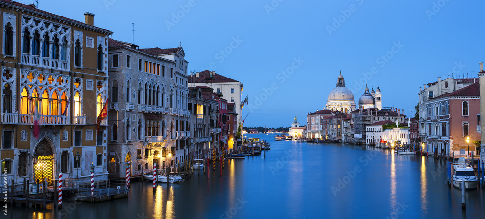 Panoramic view of the Grand Canal