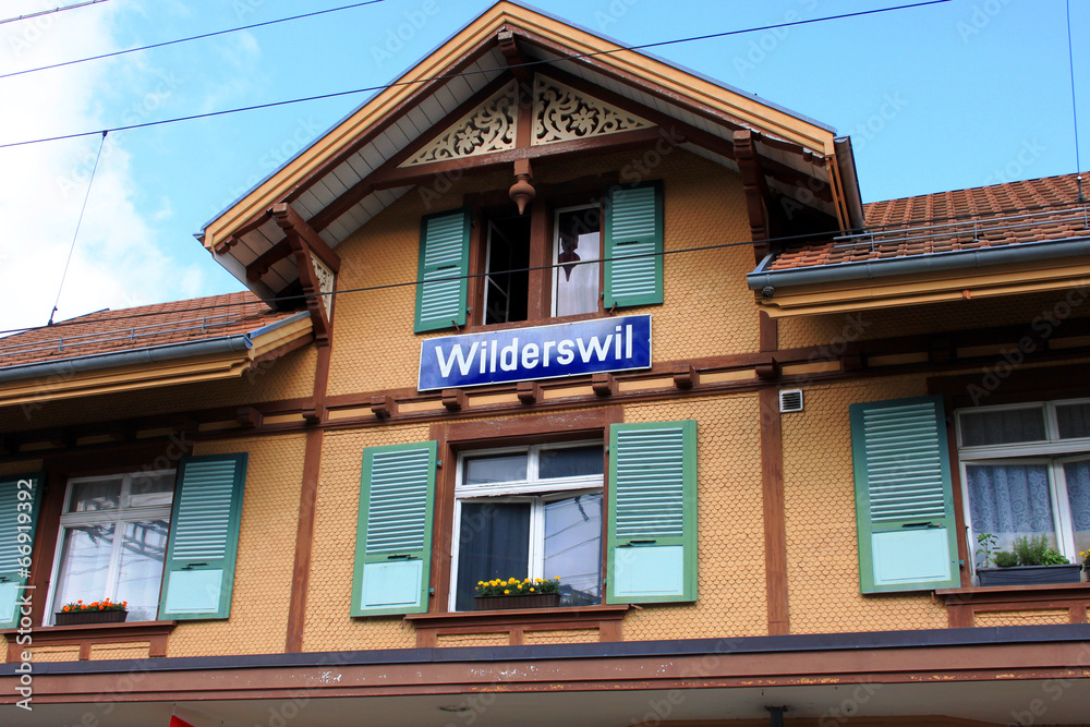 Bahnhof Wilderswil