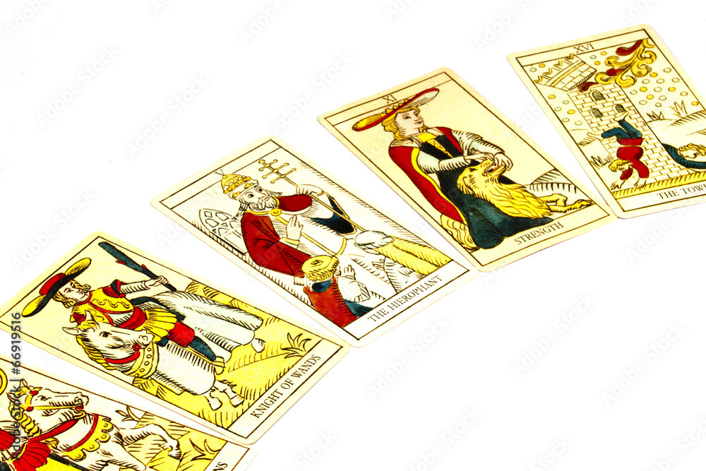 Five Tarot Cards Used for Fortune Telling