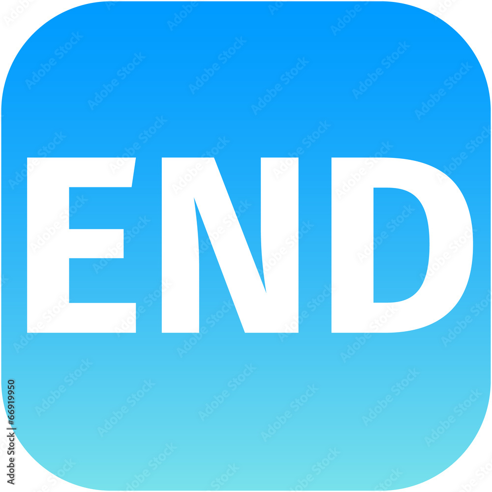 text end blue and white icon text end blue and white icon
