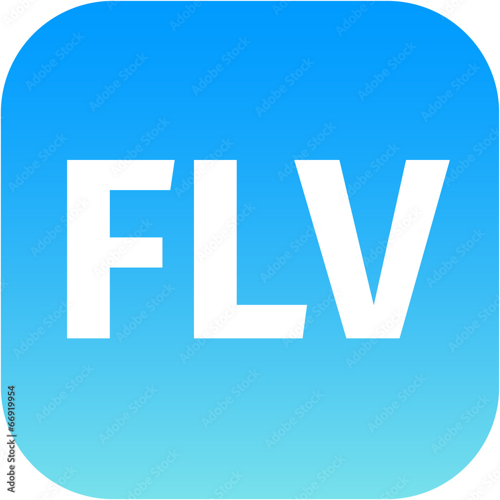 blue flv icon blue flv icon