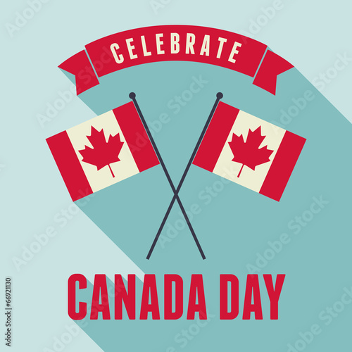 Canada Day Card Design