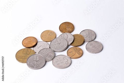 Slovak coins (Slovak Crowns)