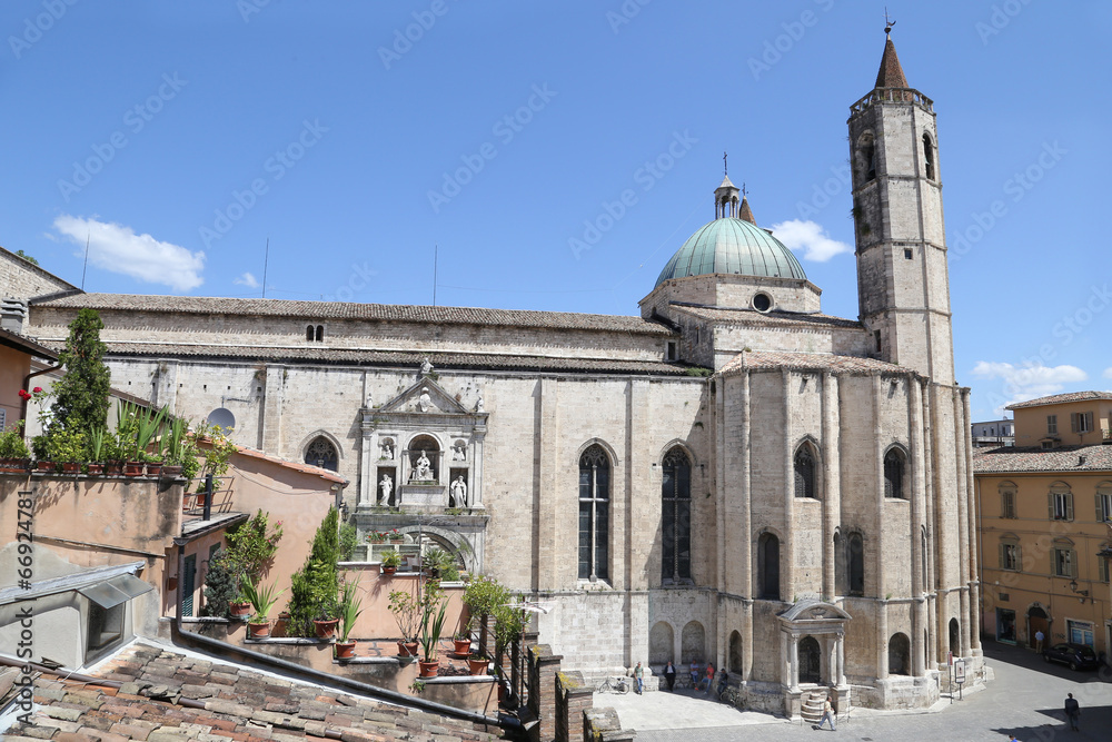 The Gothic-style church of San Francesco