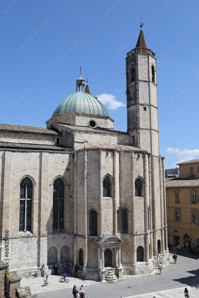 The Gothic-style church of San Francesco