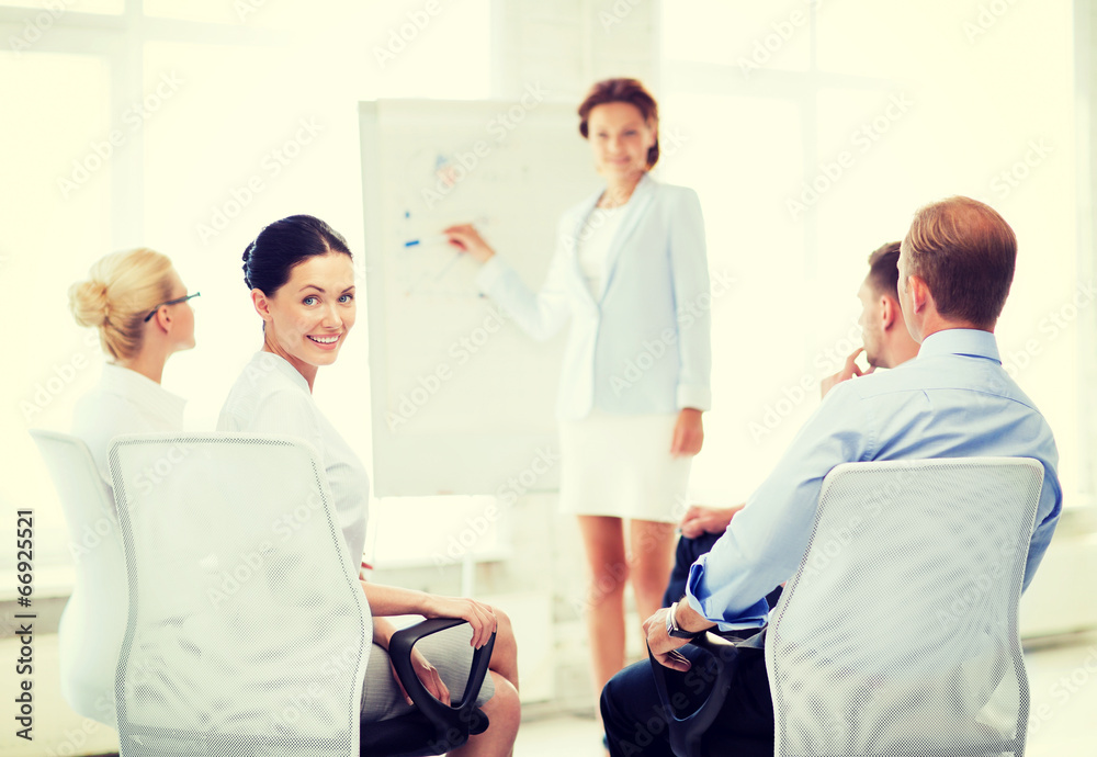 businesswoman on business meeting in office businesswoman on business meeting in office