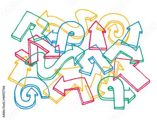 Colorful choices of direction