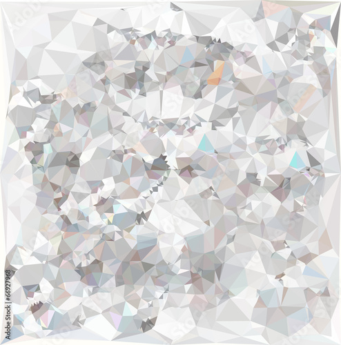 Geomertical Abstract crystal background. Vector Illustration