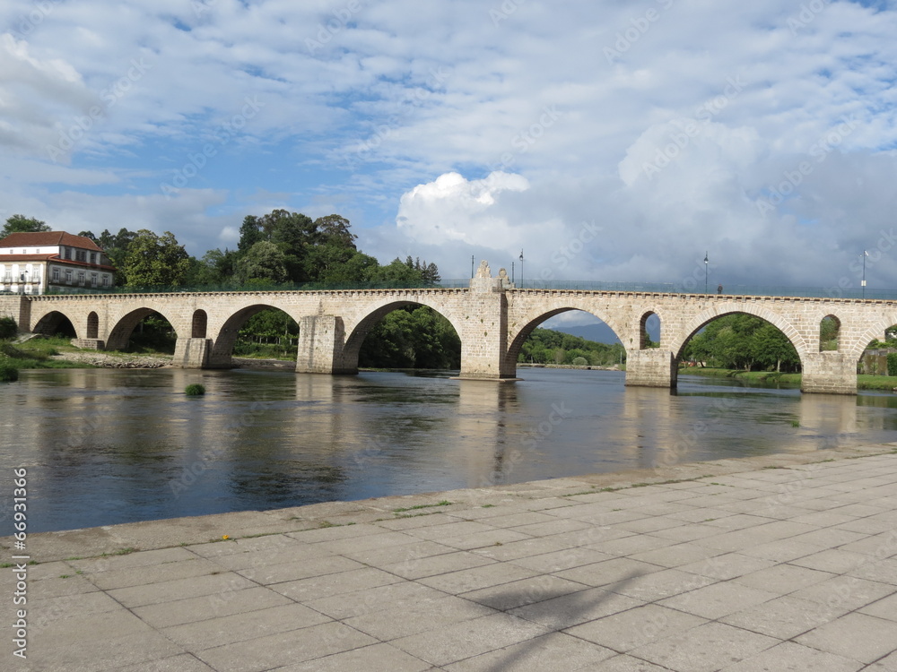 Fototapeta premium Portugal - Pont de Ponte da Barca